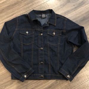 Plus Size Denim Jacket